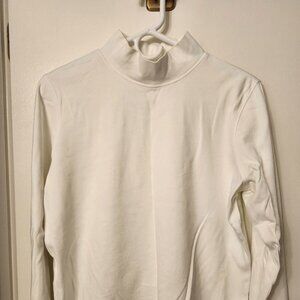 Landsend standup collar White Large Regular - EUC